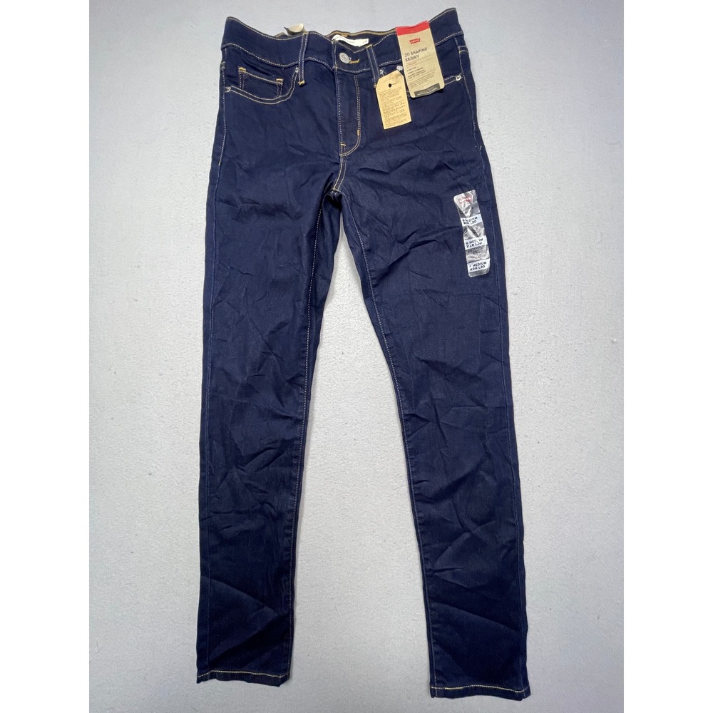 Levi's 311 Shaping Skinny Denim Dark Blue W28 L30 Womens